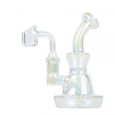 Red Eye Tek - 5" Tall Terminator Finish Concentrate Rig w/ Quartz Banger